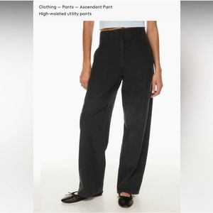 Wilfred Free Aritzia Ascendant Pant in Black-Size 6